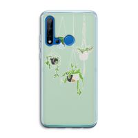 Hang In There: Huawei P20 Lite (2019) Transparant Hoesje