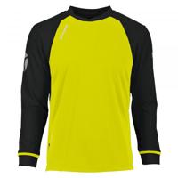 Stanno 411101K Liga Shirt l.m. Kids - Bright Yellow-Black - 164