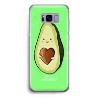 Avocuddle: Samsung Galaxy S8 Transparant Hoesje