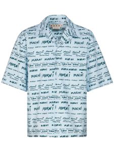 Marni chemise Mega Marni - Bleu
