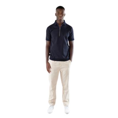 Ciszere Clay Jersey Half Zip Casual Sweater Heren L