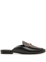 Michael Kors mules Tiffanie en cuir - Noir