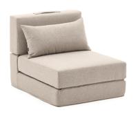 Kave Home Vouwbed 'Arty' 70 x 200cm, kleur Beige Kave Home Vouwbed 'Arty' 70 x 200cm, kleur Beige