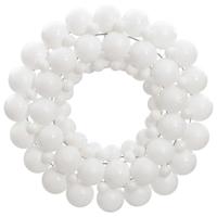 VidaXL Kerstkrans 45 cm polystyreen wit