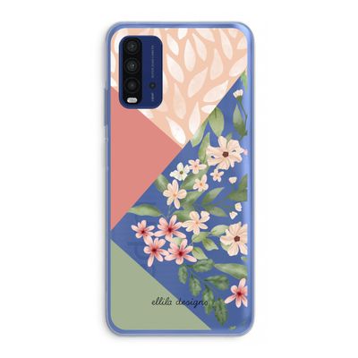Sweet heaven geometrics: Xiaomi Redmi 9T Transparant Hoesje