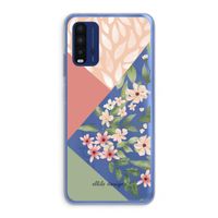 Sweet heaven geometrics: Xiaomi Redmi 9T Transparant Hoesje