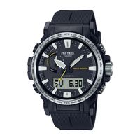 Horlogeband Casio 10640078 / PRW-61-1AET Rubber Zwart