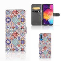 Samsung Galaxy A50 | Bookcase | Tiles Color