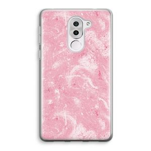 Abstract Painting Pink: Honor 6X Transparant Hoesje