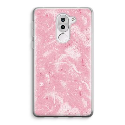 Abstract Painting Pink: Honor 6X Transparant Hoesje