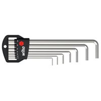 Haakse Inbus set 352 H7 metrisch 7-delig Wiha 01220