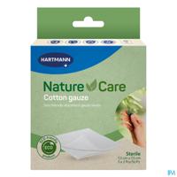 Nature Care Katoen Kompressen 7,5x7,5cm 5x2 Nature Care Katoen Kompressen 7,5x7,5cm 5x2