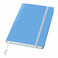 Luxe schriften A5 formaat met blauwe harde kaft - Notitieboek - thumbnail