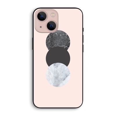 Marmeren cirkels: iPhone 13 mini Biologisch afbreekbaar hoesje