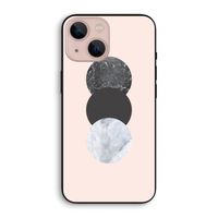 Marmeren cirkels: iPhone 13 mini Biologisch afbreekbaar hoesje
