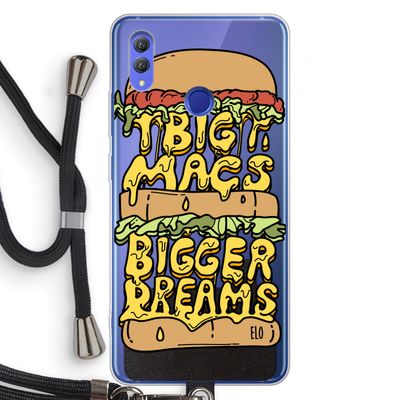 Big Macs Bigger Dreams: Honor Note 10 Transparant Hoesje met koord