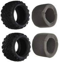 Tires, talon 3.8" (2)/ foam inserts (2)