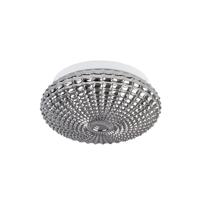 Lyora PlafondlampClam smoke glas - 9738254