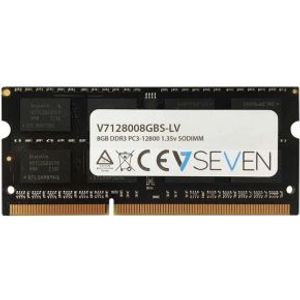 V7 V7128008GBS-LV geheugenmodule 8 GB 1 x 8 GB DDR3 1600 MHz