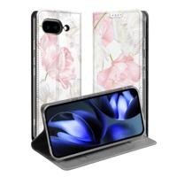 Book Case Google Pixel 9a Lovely Flowers