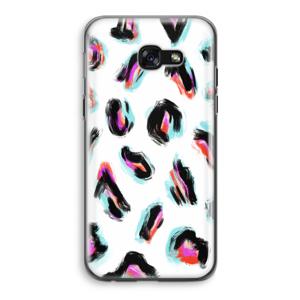 Cheetah color: Samsung Galaxy A5 (2017) Transparant Hoesje