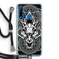Oh Deer: Huawei P20 Lite (2019) Transparant Hoesje met koord
