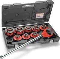 Ridgid Schroefdraadsnijijzerset | 1/2, 3/4, 1 en 1 1/4, 1 1/2, 2 inch | 1 stuk - 13078 13078