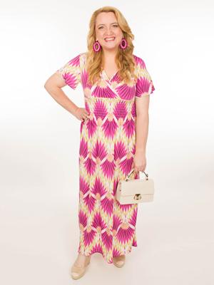 Maxi Jurk Leonie Roze