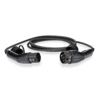 Nedis Kabel voor elektrische voertuigen | Cable Type 2 | 16 A | 11000 W | 3-fasen | 5.00 m | Zwart | Gift Box - EVCA11KWBK50