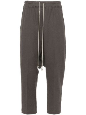 Rick Owens pantalon sarouel à coupe courte - Marron