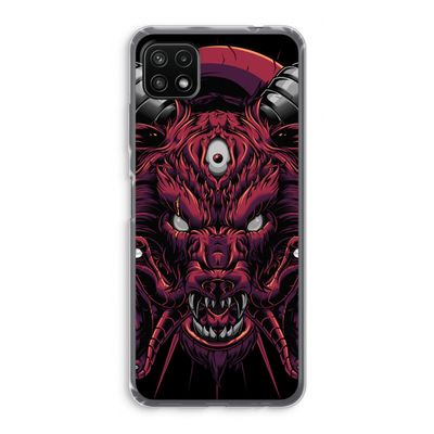 Hell Hound and Serpents: Samsung Galaxy A22 5G Transparant Hoesje