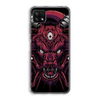 Hell Hound and Serpents: Samsung Galaxy A22 5G Transparant Hoesje