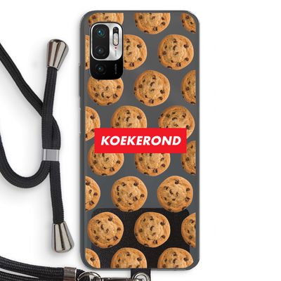 Koekerond: Xiaomi Redmi Note 10 5G Transparant Hoesje met koord