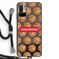 Koekerond: Xiaomi Redmi Note 10 5G Transparant Hoesje met koord