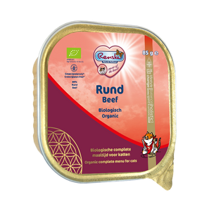 Renske biologisch vers gestoomde rund 19 x 85 gram