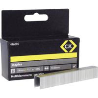 C.K 496005 Nieten voor tacker Type 140 1000 stuk(s) Afm. (l x b) 14 mm x 10.5 mm - thumbnail