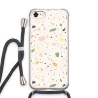 Terrazzo N°21: iPhone 7 Transparant Hoesje met koord