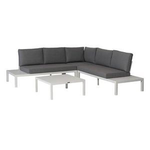 Exotan Loungeset La Vida - Aluminium/Wit