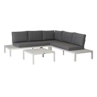 Exotan Loungeset La Vida - Aluminium/Wit - thumbnail