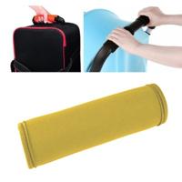 2 PC'S comfortabele neopreen Bagage handvat wrap grip baby universele kinderwagen grip beschermende cover voor reistas Bagage koffer (geel)