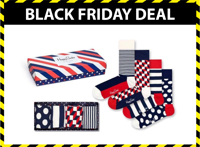 Happy Socks Stripe Giftbox - Maat 36-40 - 4 paar