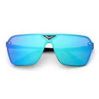 Retro Fashion zonnebrillen mannen en vrouwen gekleurde lens zonnebril (groen)