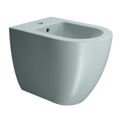 Bidet Sapho Pura 36x55 cm Mat Blauw