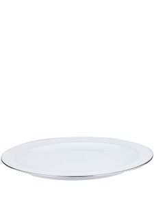 Christofle assiette ovale Albi - Blanc