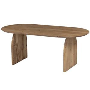 Giga Meubel - Eettafel Ovaal - 200cm - Naturel - Mangohout