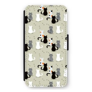 Katten: iPhone 11 Pro Max Flip Hoesje