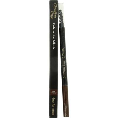 Christian Faye wenkbrauwp liner&brush brown