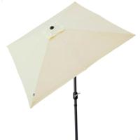Parasol Aktive 270 x 259 x 270 cm Staal Aluminium Crème