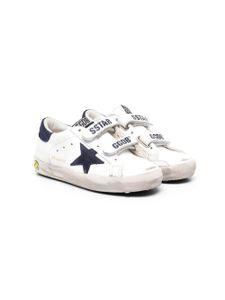 Golden Goose Kids baskets Superstar à attache scratch - Blanc