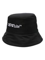 Off-White chapeau Bookish à logo brodé - Noir